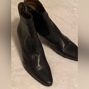 New ColeHaan black leather ankle boots!